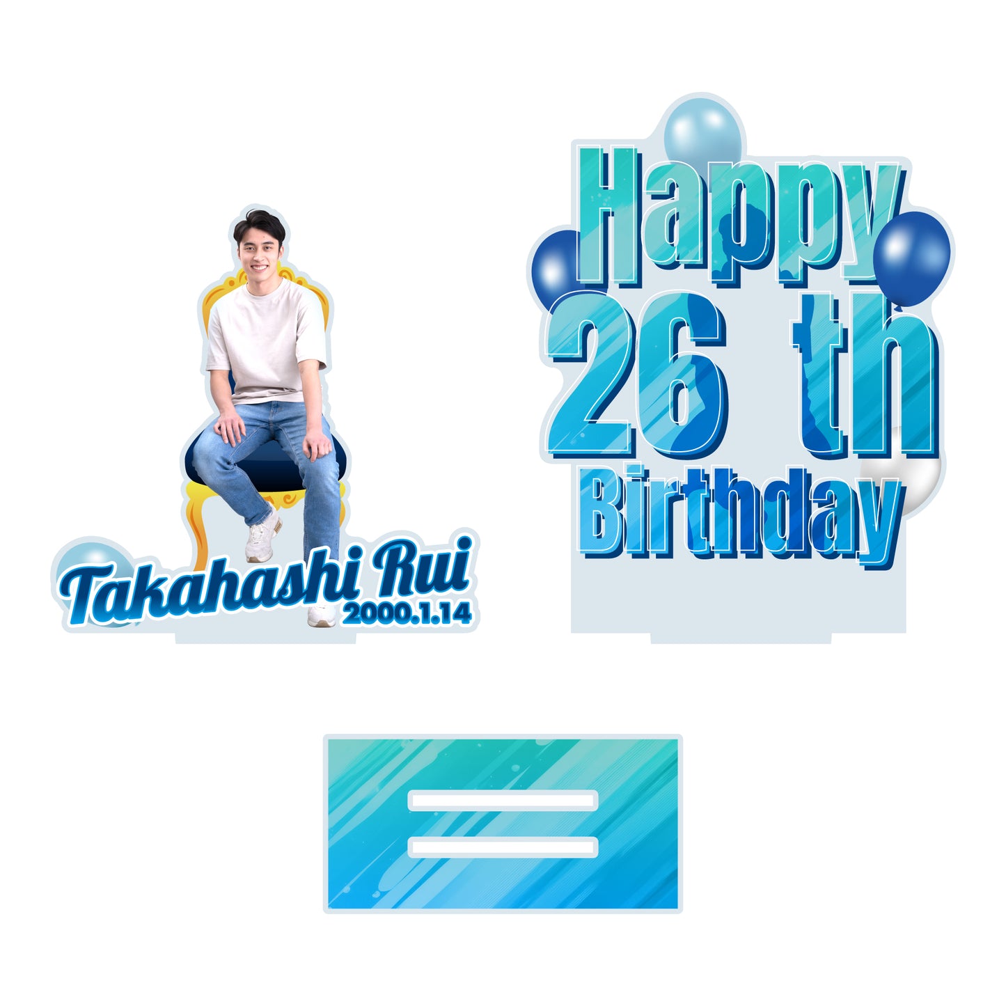 髙橋塁バースデー記念アクリルスタンド